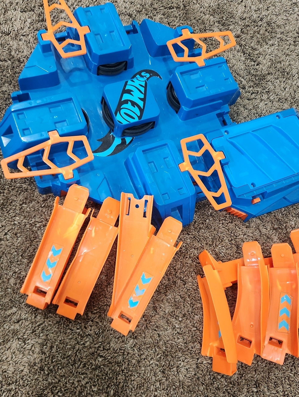 Hot Wheels Criss Cross Crash - Motorized 4 Way Booster Car Launcher Replacement